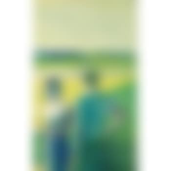 Boy and girl in garden (preview)