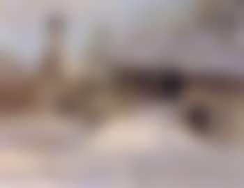 Winter's day in village (preview)