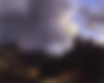Scene d'orage dans un paysage avec un lac et un chateau (preview)