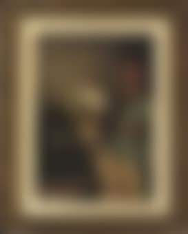 A North African scribe with a young boy (preview)
