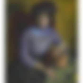 Lady in lilac, portrait of E.S. Potechina (preview)