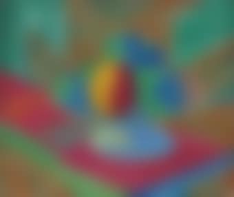 Fruit in a Bowl, Striped Background (II) (preview)