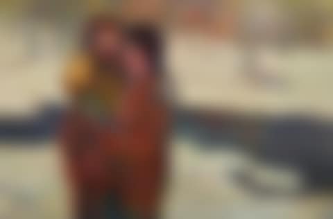 Siblings in a winter landscape (preview)