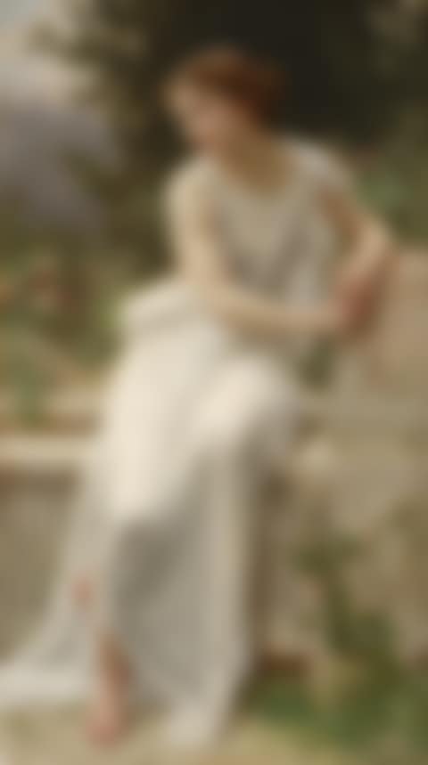 Young Woman of Pompeii on a Terrace (preview)