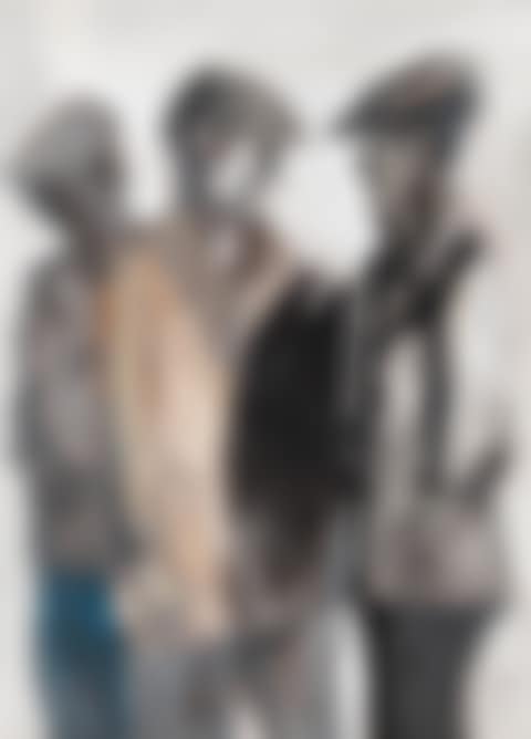 Three Men in Cloth Caps (preview)